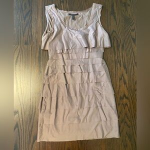 BCBGMaxAzria 8 Tan Nude Dress